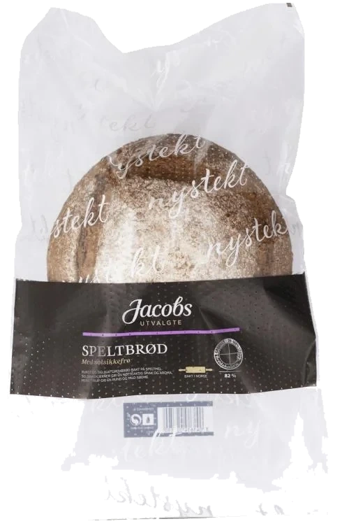 Speltbrød Rundt 660g Jacobs Utvalgte