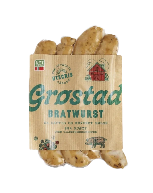 Bratwurst Sous Vide 240g Grøstad