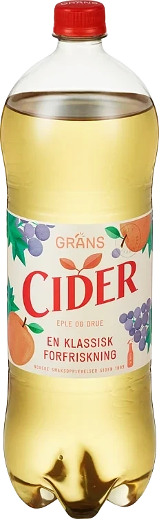 Grans cider flaske  6x1,5l