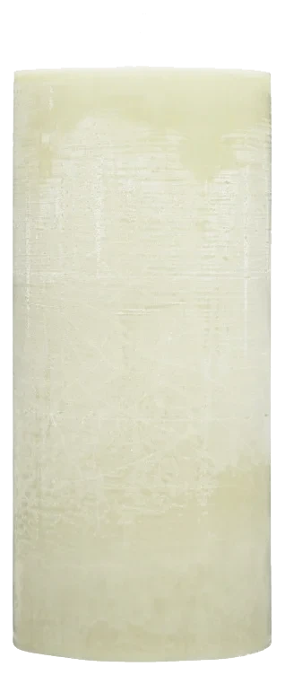 Kubbelys Grønn 100% Stearin 15cm Unik