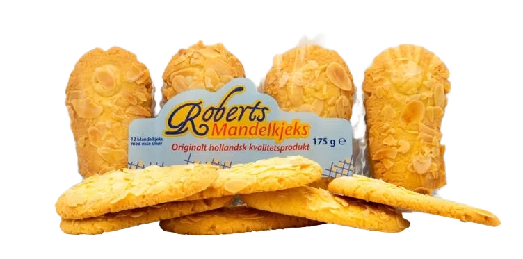 Mandelkjeks 175g Roberts