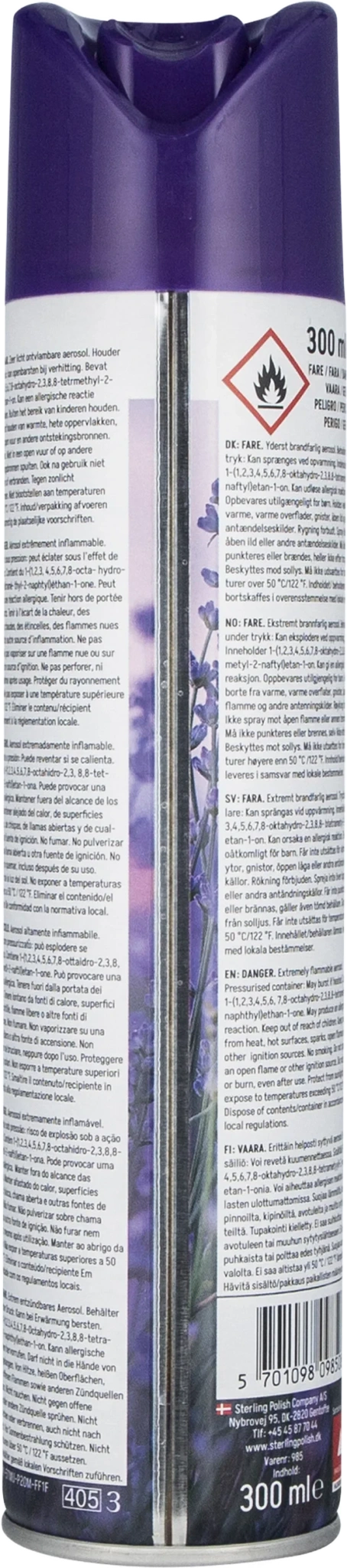 Sterling Air Freshener Lavender