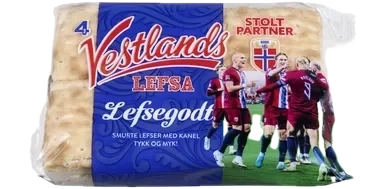 Vestlands Lefsa Vestlandslefsa m/Kanel