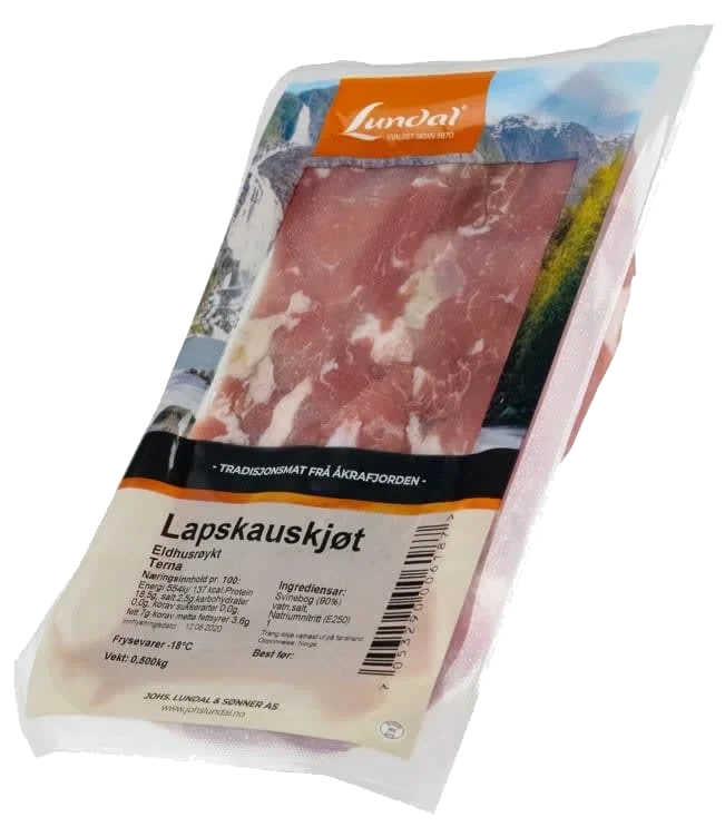 Lapskauskjøtt 500g Lundal