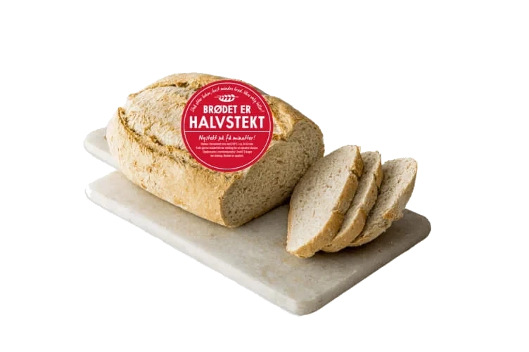 Fransk Landbrød Halvstekt