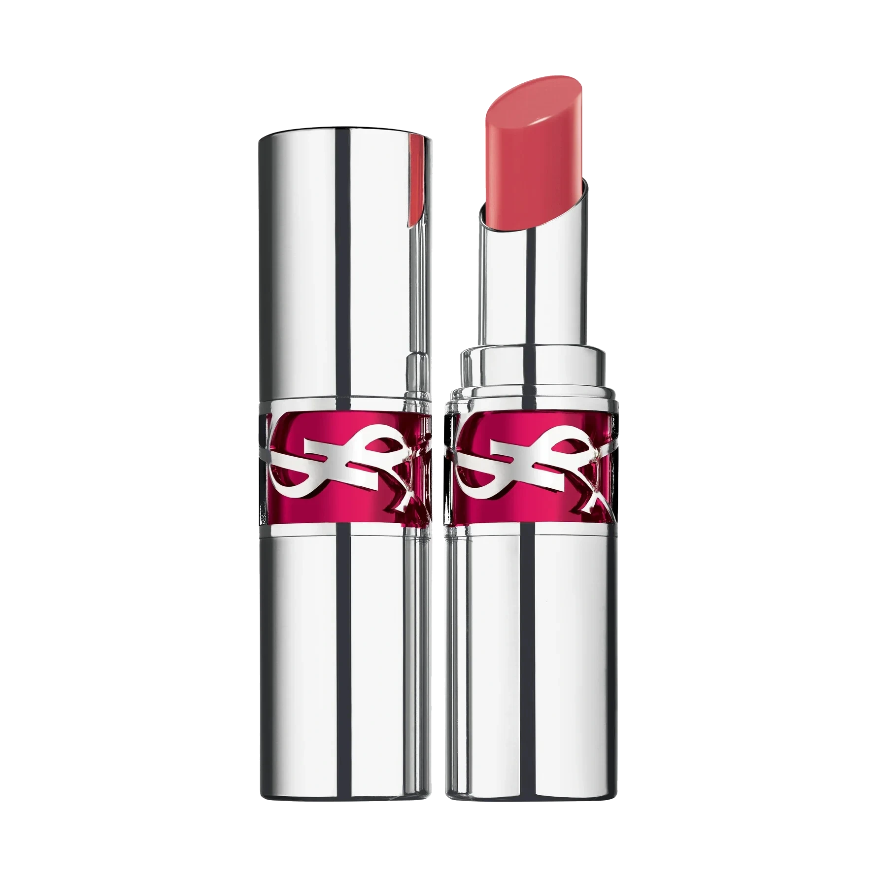 Yves Saint Laurent YSL LOVESHINE Candy Glaze Lip Gloss Stick 5 Pink Satisfaction