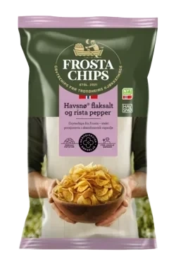 Frostachips Havsnø Flaksalt & Rista Pepper 150g