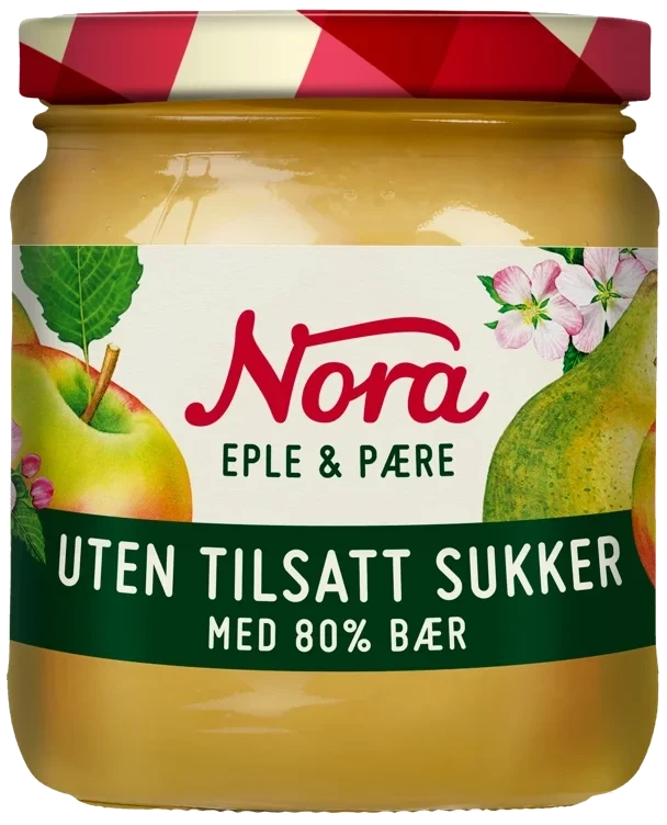 Eple&pære u Tils Sukker 285g Nora