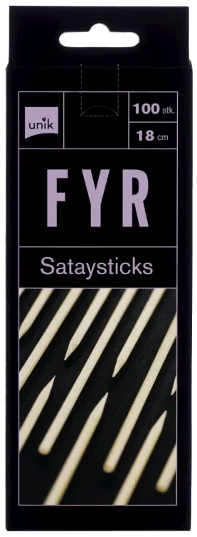 Sataysticks 100stk Unik