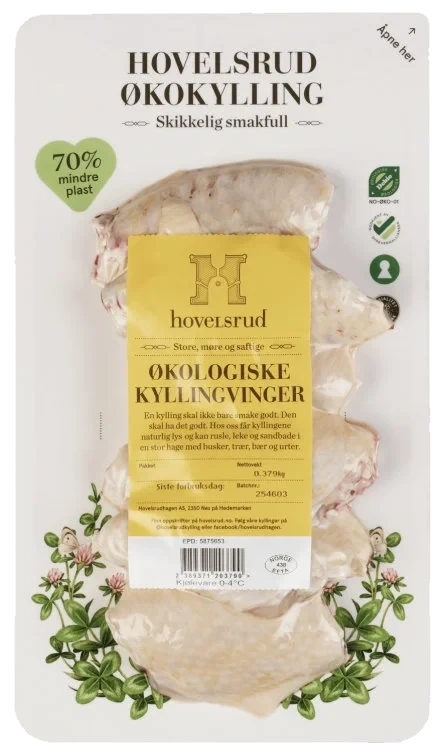 Kyllingvinger Økologisk Ca300g Hovelsrud