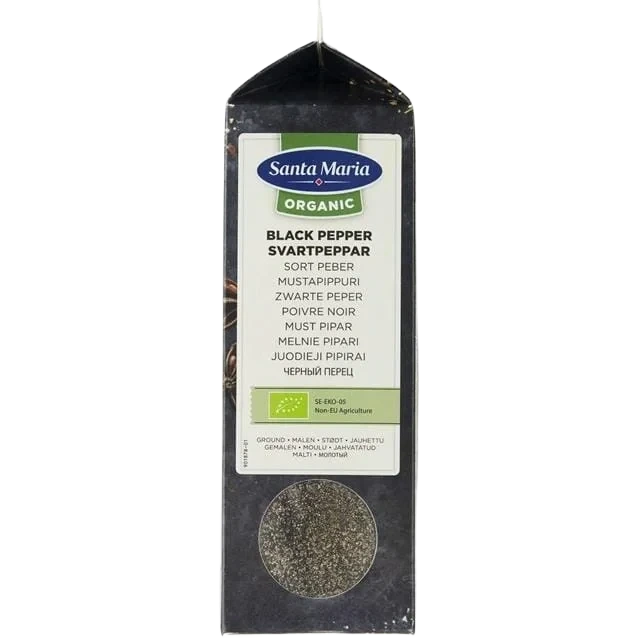Sort Pepper Malt Økol. 330g