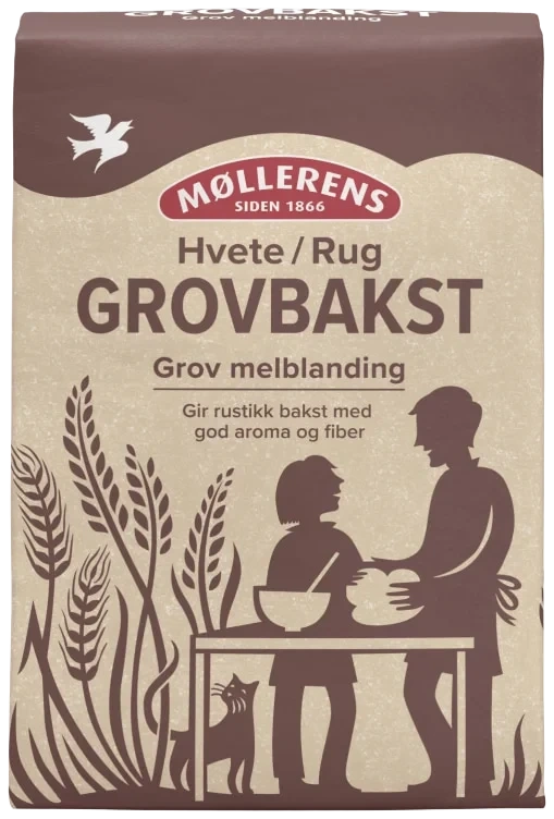 Grovbakst 1kg Møllerens