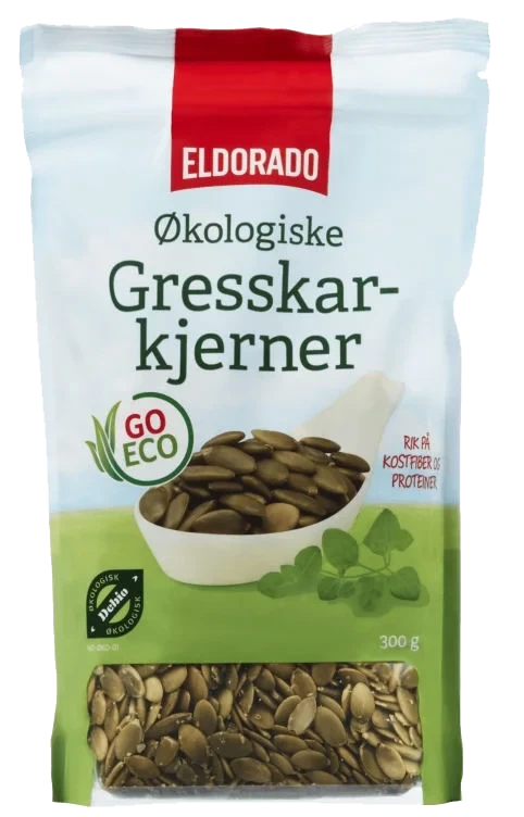 Gresskarkjerner Økologisk 300g Eldorado