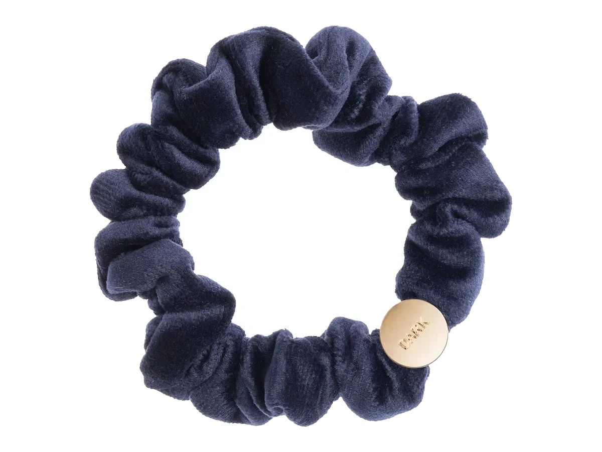 Dark Mini Velvet Scrunchie