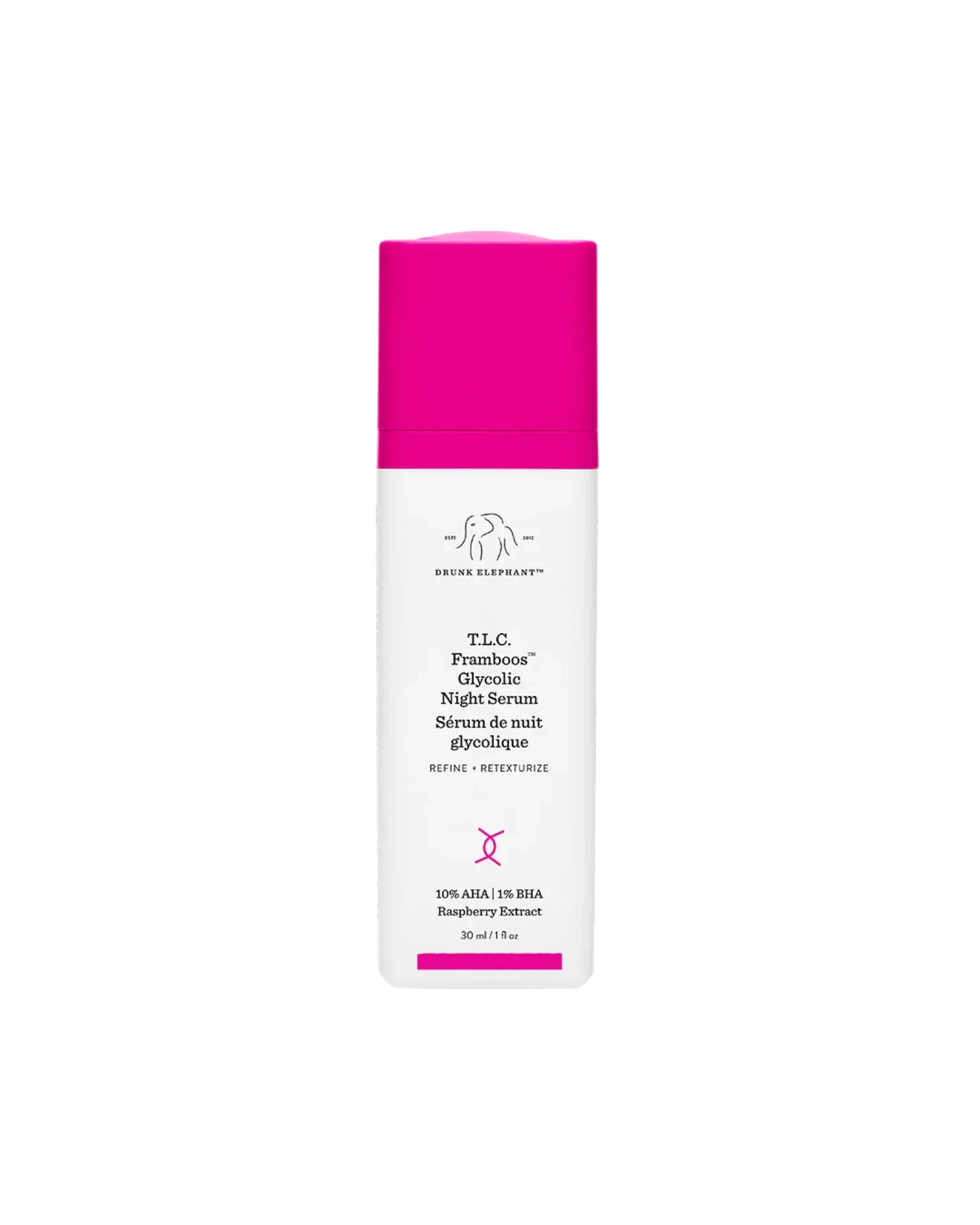 Drunk Elephant T.L.C. Framboos Glycolic Night Serum 30 ml