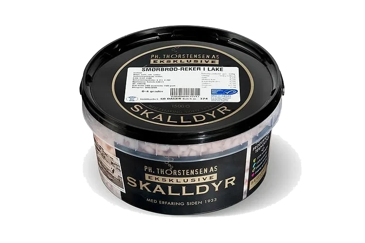 Smørbrød reker msc  1,5kg