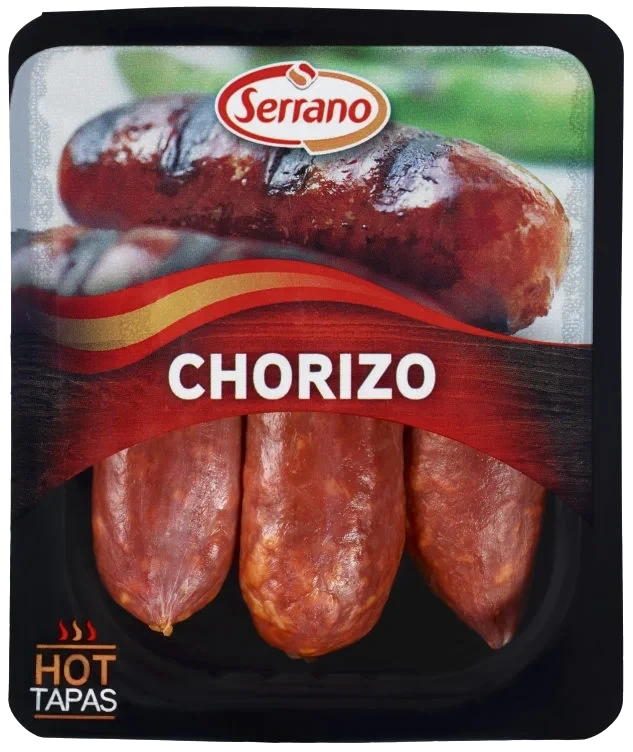 Chorizo Hot Tapas 200g Serrano