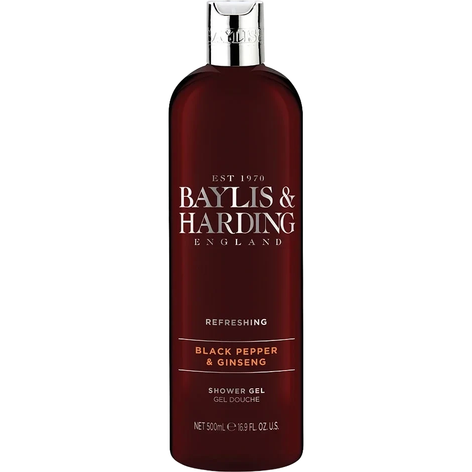 Baylis & Harding Men's Black Pepper & Ginseng Shower Gel