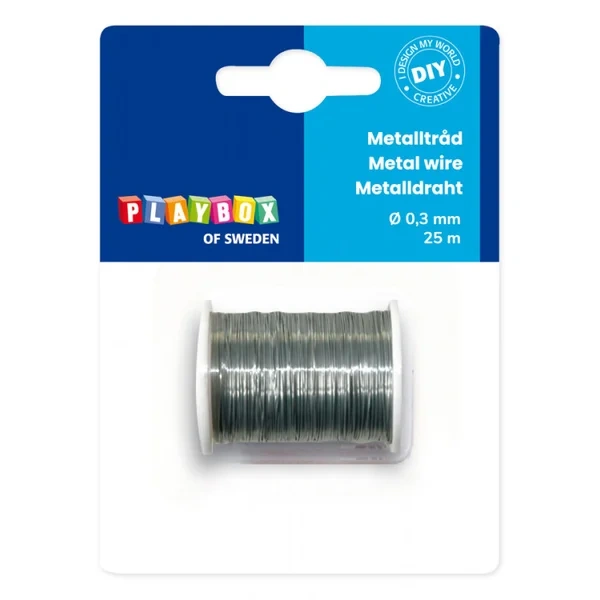 Metalltråd Sølv