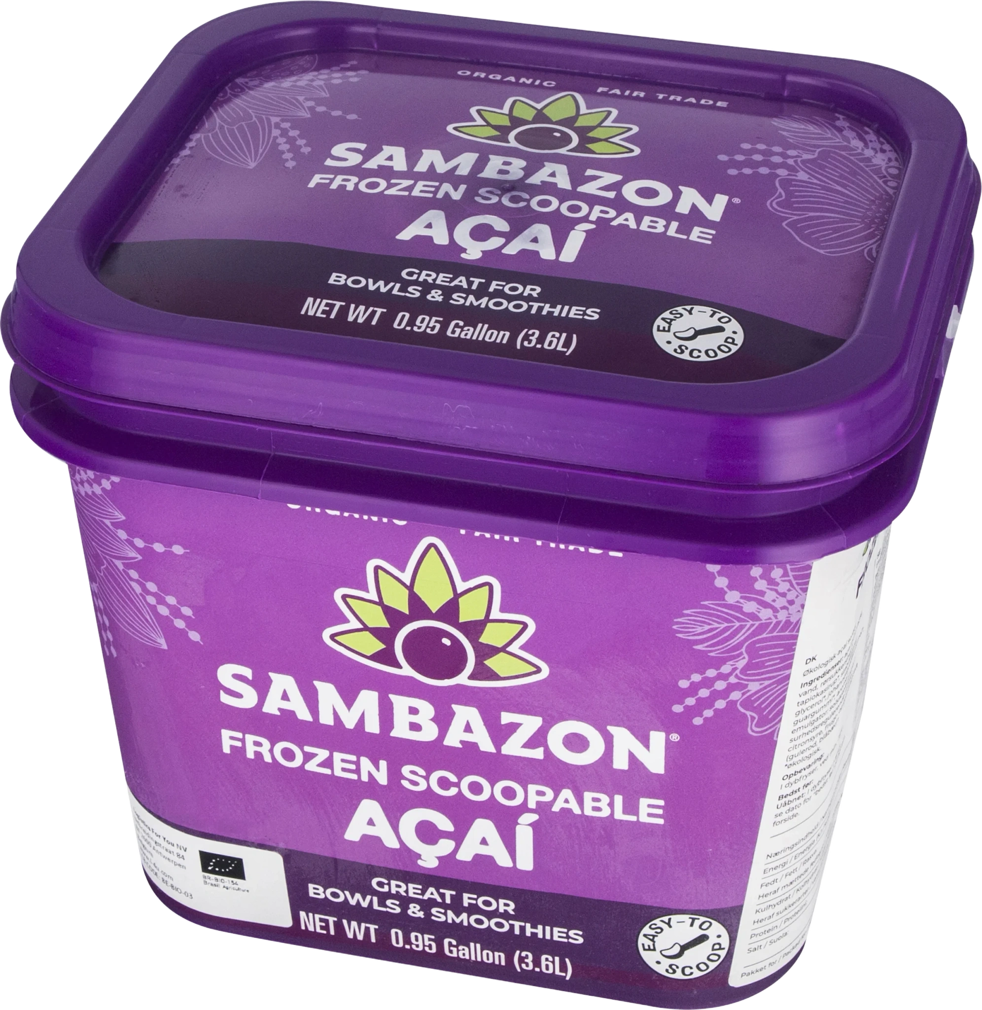 Sambazon Frozen scoopable Acai