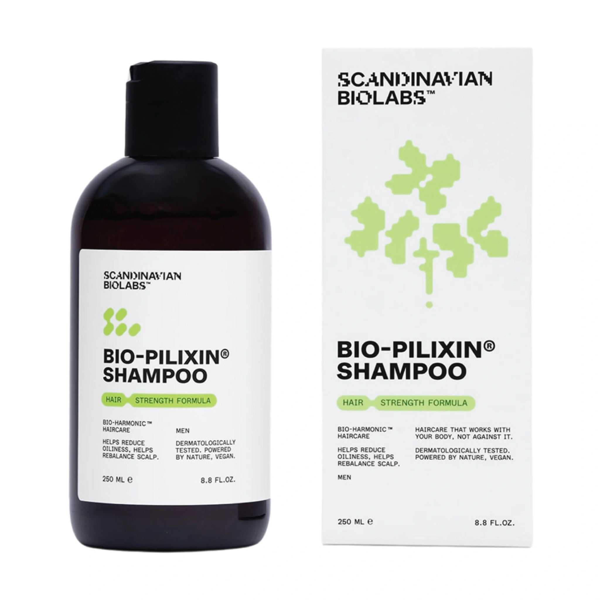 Scandinavian Biolabs Bio-Pilixin® Shampoo+ For Men, 250 ml
