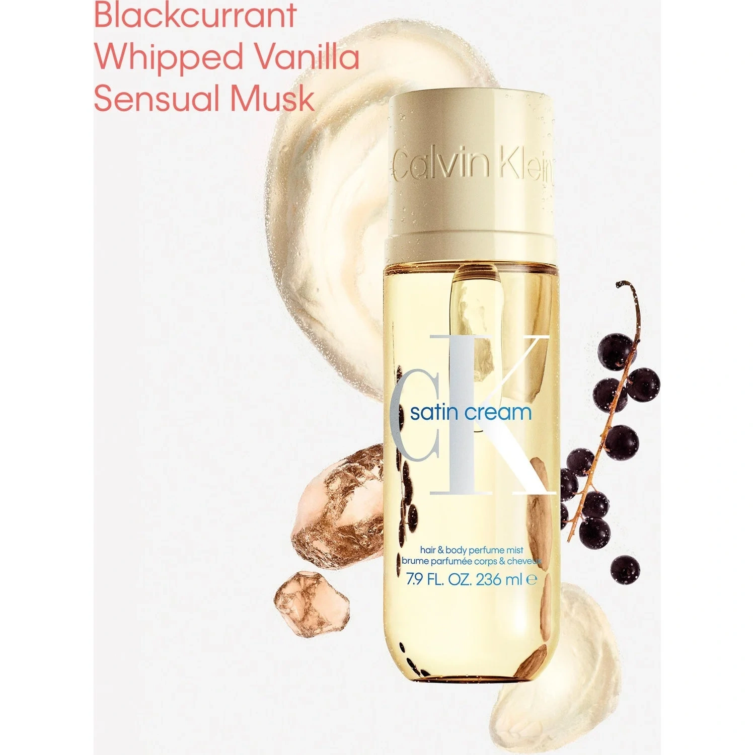 Calvin Klein Satin Cream Hair & Body Mist