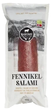 Inderøy Slakteri Fennikelsalami