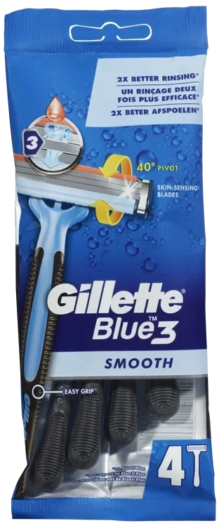 Gillette engangshøvel blue3 4stk