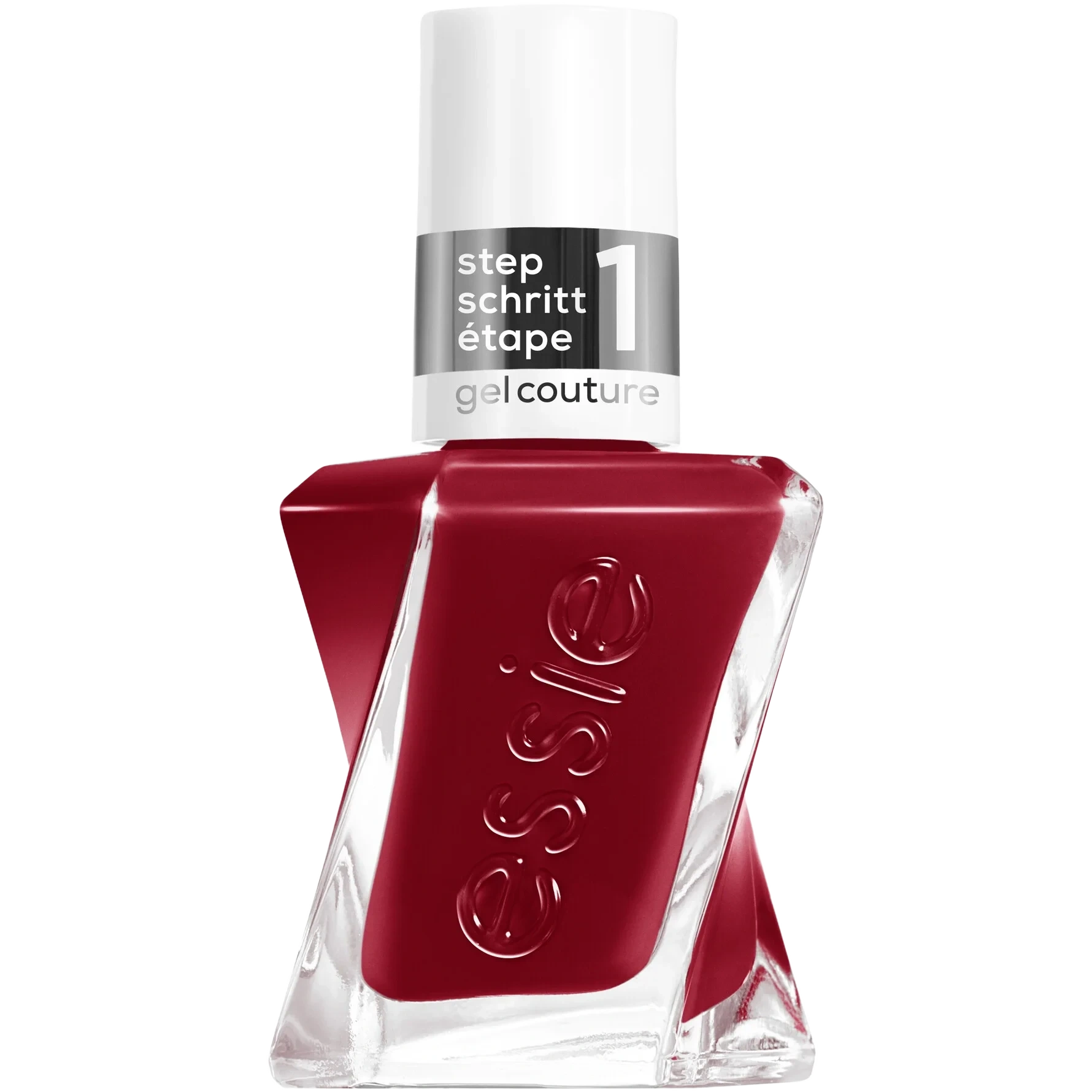 essie gel couture nail polish 509 paint the gown red