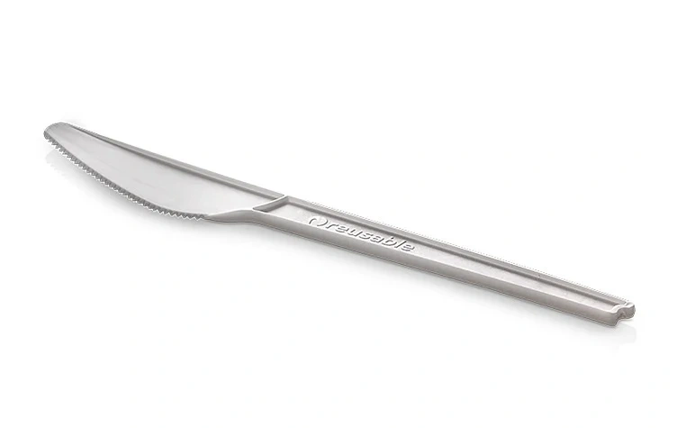 Kniv cpla oppvaskbar hvit 168mm   50stk