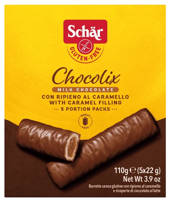 Schär Chocolix Glutenfri Snacks 110g