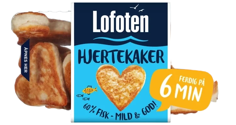 Hjertekaker 550g Lofoten