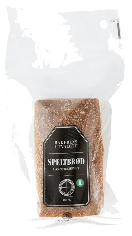 Bakerens Utvalgte Speltbrød 530g Bakehuset