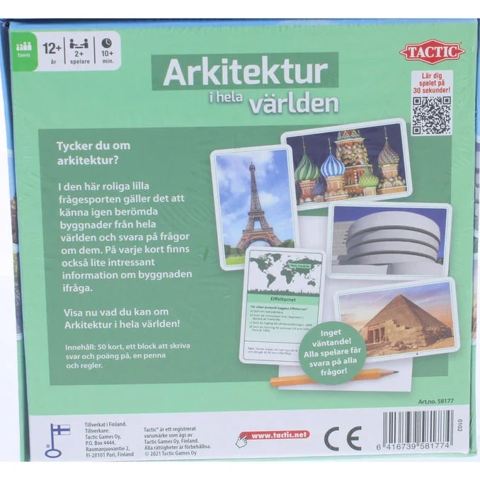 Tactic Frågespel: Arkitektur i Hela Världen