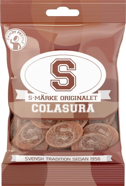 S-märke Colasura 80g Candy People