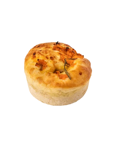 Focaccia med søtpotet og rosmarin