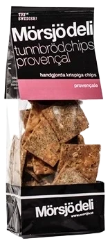Tunnbrödchips Provençal 100gr Mörsjö Deli