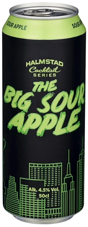 Halmstad Cider The Big Sour Apple 0,5l boks