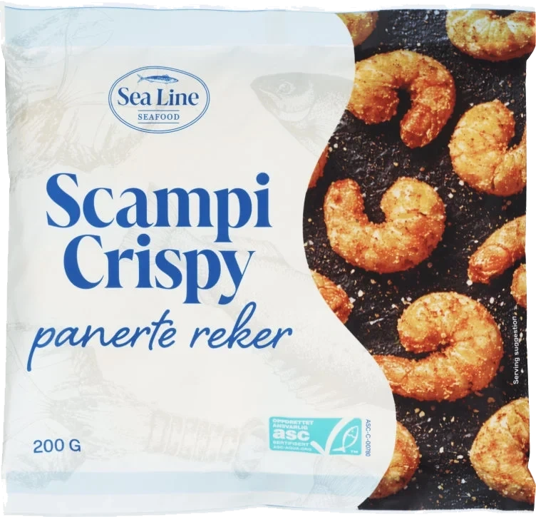 Scampi Crispy 200g Sea Line