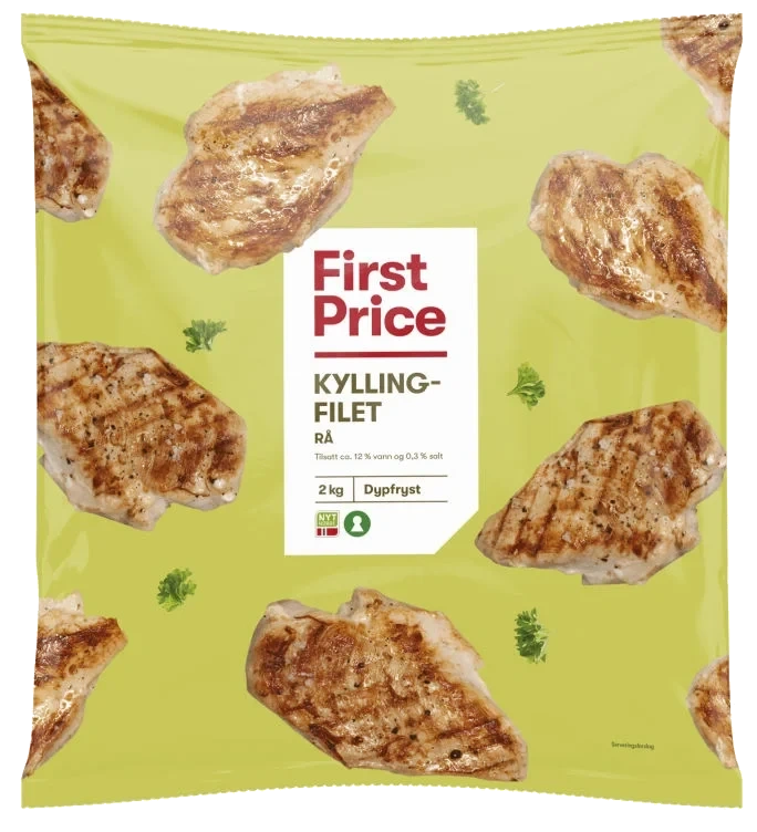Kyllingfilet 2kg First Price