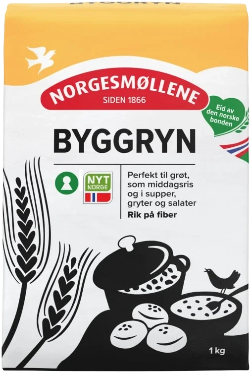 Byggryn 1kg Norgesmøllene