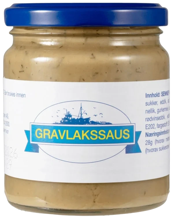 Gravlakssaus 250g Winborg