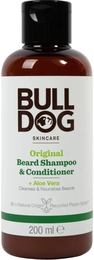 Bulldog Original Beard Wash Shampoo & Conditioner 200 ml