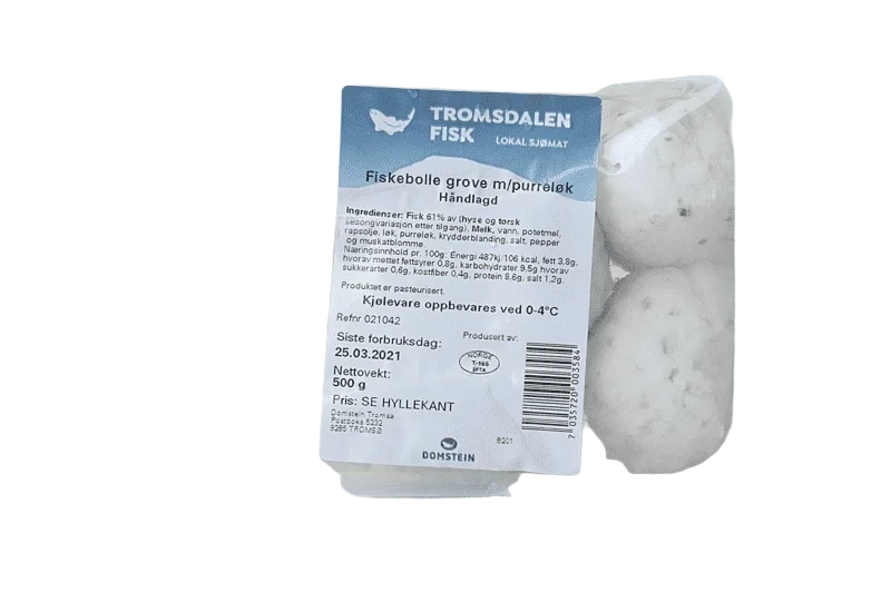 Fiskeboller Grove 500g Tromsdalen