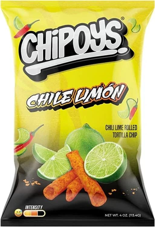 Chipoys Tortilla Chips Chilli&Lime 113g