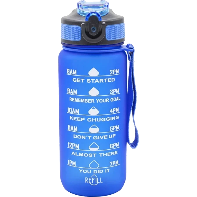 Motivation Vattenflaska Blue 700 ml