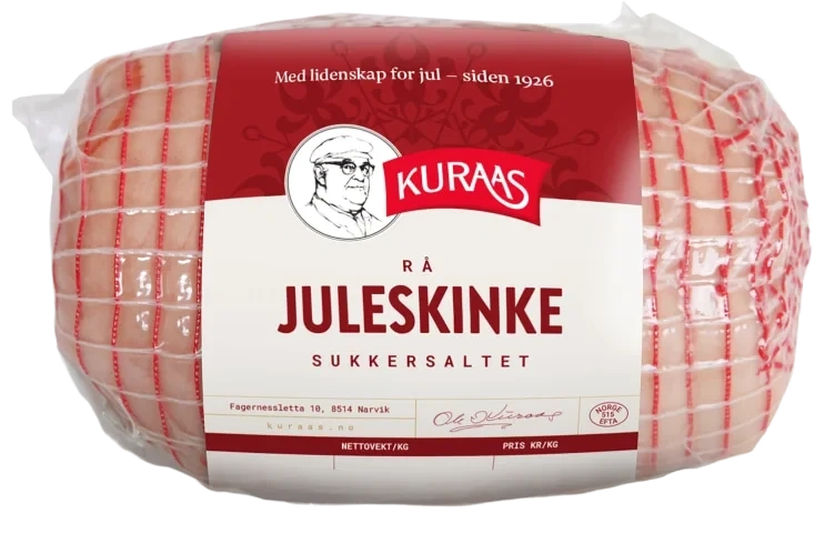 Juleskinke Sukkersalt Rå Kuraas