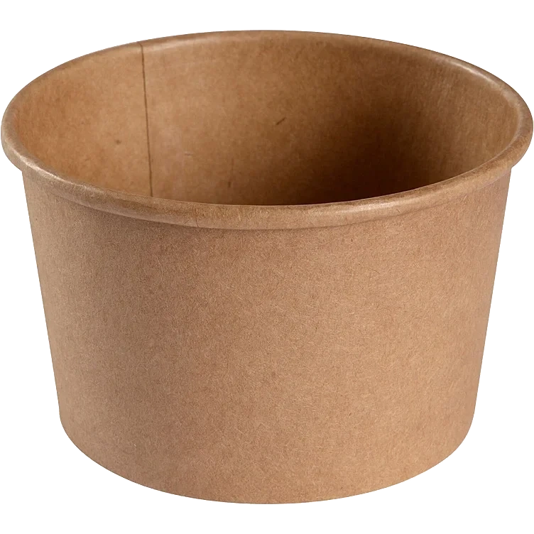 Beger 240ml 8oz brun kraft  50stk