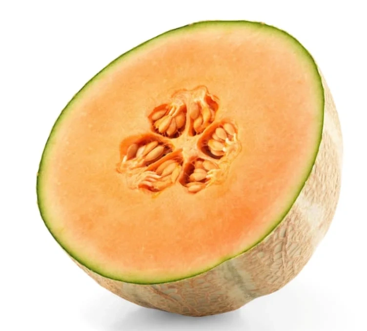 Cantaloupemelon delt ca. 620g
