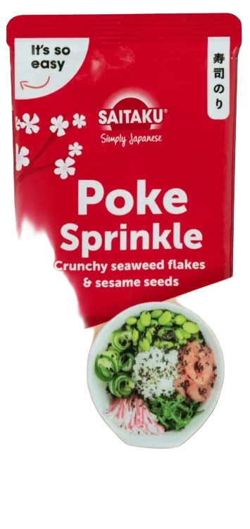 Poke Strøssel m/Tang & Sesamfrø 10g Saitaku